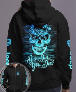 But Did You Die Palm Tree Jeep Skull Hoodie – Legging 3d