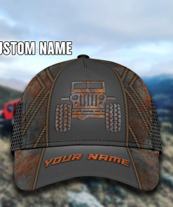 Jeep Classic 3d All Over Printed Cap Xn34