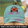 Customized Personalized Full Print 3d All Over Printed Cap Jeep Girl Dog