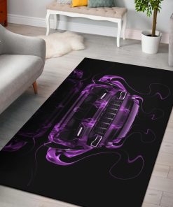 Jeep Purple Rectangle Rug