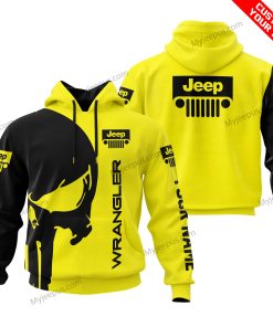 Premium Personalized Custom Name Wrangler Jeep – Yellow V1