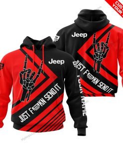 The Wave Jeep - Just Fkcn Send It - Custom Name - Red V2