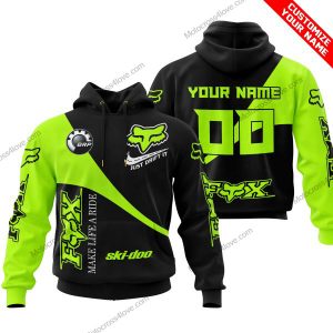 MAKE LIFE A RIDE JUST SEND IT - SKI DOO - NEON