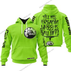 TILL THE FUCKIN/FREAKIN WHEEL FALL OFF | CAN-AM RACING GREEN V1 | CUSTOM NAME | KID/YOUTH/ADULT