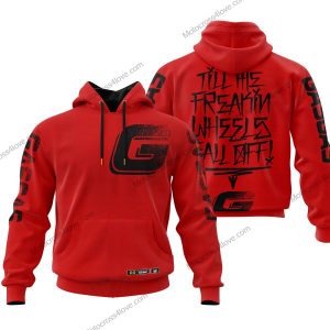 TILL THE FUCKIN/FREAKIN WHEEL FALL OFF | GAS GAS RACING RED | CUSTOM NAME | KID/YOUTH/ADULT