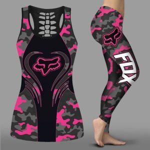 WOMEN'S HOLLOW OUT TANK TOP + LEGGING