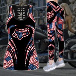 WOMEN'S HOLLOW OUT TANK TOP + LEGGING