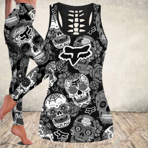 WOMEN'S HOLLOW OUT TANK TOP + LEGGING