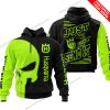 PREMIUM JUST FCKN GONNA SEND IT - CUSTOM NAME - HUSQVARNA - NEON BLACK