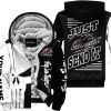 PREMIUM JUST FCKN GONNA SEND IT - CUSTOM NAME FLEECE HOODIE - TROY LEE DESIGNS  - WHITE BLACK
