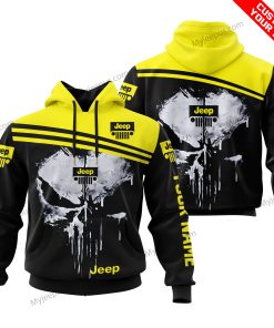 Punisher Jeep - Custom Name - Yellow Black