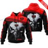 Punisher Jeep - Custom Name - Red Black