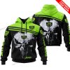 Punisher Jeep - Custom Name - Green 1 Black