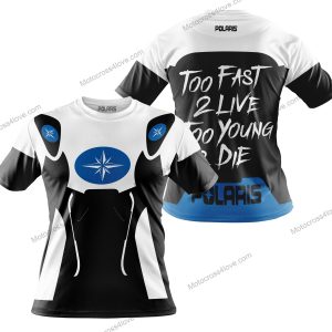 TOO FAST TO LIVE TOO YOUNG TO DIE - POLARIS - WHITE - T-SHIRT