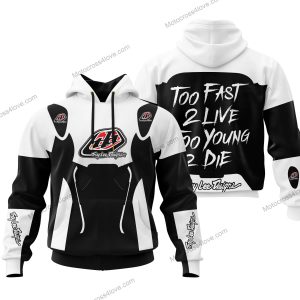 TOO FAST TO LIVE TOO YOUNG TO DIE - TROY LEE DESIGNS - WHITE