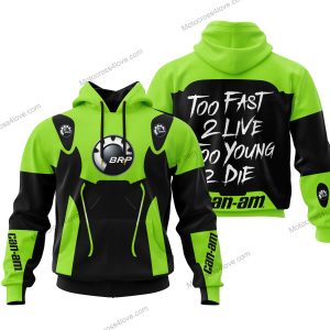 TOO FAST TO LIVE TOO YOUNG TO DIE - CAN AM - GREEN 1