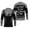 TOO FAST TO LIVE TOO YOUNG TO DIE - CAN AM - GREY - JERSEY