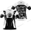 TOO FAST TO LIVE TOO YOUNG TO DIE - CAN AM - WHITE - T-SHIRT