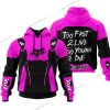 TOO FAST TO LIVE TOO YOUNG TO DIE - FOX RACING - PINK