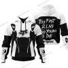 TOO FAST TO LIVE TOO YOUNG TO DIE - FOX RACING - WHITE