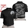 PREMIUM JUST FCKN GONNA SEND IT – CUSTOM NAME – SEA DOO – BLACK - POLO SHIRT