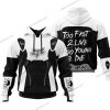 TOO FAST TO LIVE TOO YOUNG TO DIE – FOX RACING – WHITE GREY