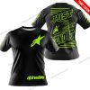 PREMIUM JUST FCKN GONNA SEND IT - CUSTOM NAME - ALPINESTARS - NEON BLACK - T-SHIRT