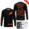 PREMIUM JUST FCKN GONNA SEND IT - CUSTOM NAME - ALPINESTARS - ORANGE BLACK - JERSEY