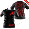 PREMIUM JUST FCKN GONNA SEND IT - CUSTOM NAME - ALPINESTARS - RED BLACK - T-SHIRT