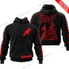 PREMIUM JUST FCKN GONNA SEND IT - CUSTOM NAME - ALPINESTARS - RED BLACK
