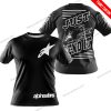 PREMIUM JUST FCKN GONNA SEND IT - CUSTOM NAME - ALPINESTARS - WHITE BLACK - T-SHIRT