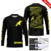 PREMIUM JUST FCKN GONNA SEND IT - CUSTOM NAME - ALPINESTARS - YELLOW BLACK - JERSEY