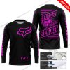 PREMIUM JUST FCKN GONNA SEND IT - CUSTOM NAME - FOX RACING - PINK BLACK - JERSEY