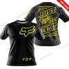 PREMIUM JUST FCKN GONNA SEND IT - CUSTOM NAME - FOX RACING - YELLOW BLACK - T-SHIRT