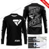 PREMIUM JUST FCKN GONNA SEND IT - CUSTOM NAME - FXR RACING - WHITE BLACK - JERSEY