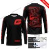 PREMIUM JUST FCKN GONNA SEND IT - CUSTOM NAME - GAS GAS - RED BLACK - JERSEY