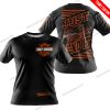 PREMIUM JUST FCKN GONNA SEND IT - CUSTOM NAME - HARLEY DAVIDSON - ORANGE BLACK - T-SHIRT