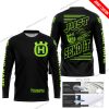 PREMIUM JUST FCKN GONNA SEND IT - CUSTOM NAME - HUSQVARNA - GREEN 1 BLACK - JERSEY