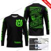 PREMIUM JUST FCKN GONNA SEND IT - CUSTOM NAME - HUSQVARNA - GREEN BLACK - JERSEY
