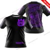 PREMIUM JUST FCKN GONNA SEND IT - CUSTOM NAME - HUSQVARNA - PURPLE BLACK - T-SHIRT