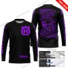 PREMIUM JUST FCKN GONNA SEND IT - CUSTOM NAME - HUSQVARNA - PURPLE BLACK - JERSEY