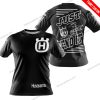 PREMIUM JUST FCKN GONNA SEND IT - CUSTOM NAME - HUSQVARNA - WHITE BLACK -T-SHIRT