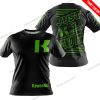 PREMIUM JUST FCKN GONNA SEND IT - CUSTOM NAME - KAWASAKI - GREEN BLACK - T-SHIRT