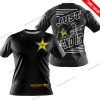 PREMIUM JUST FCKN GONNA SEND IT - CUSTOM NAME - ROCKSTAR ENERGY - WHITE BLACK - T-SHIRT