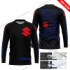 PREMIUM JUST FCKN GONNA SEND IT - CUSTOM NAME - SUZUKI - BLUE BLACK - JERSEY