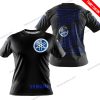 PREMIUM JUST FCKN GONNA SEND IT - CUSTOM NAME - YAMAHA V1 - BLUE BLACK - T-SHIRT