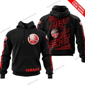 PREMIUM JUST FCKN GONNA SEND IT - CUSTOM NAME - YAMAHA V2 - RED BLACK