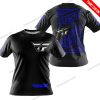 PREMIUM JUST FCKN GONNA SEND IT - CUSTOM NAME - FLY RACING - BLUE BLACK - T-SHIRT