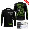 PREMIUM JUST FCKN GONNA SEND IT - CUSTOM NAME - FLY RACING - GREEN 1 BLACK - JERSEY