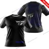 PREMIUM JUST FCKN GONNA SEND IT - CUSTOM NAME - FLY RACING - NAVY BLACK - T-SHIRT